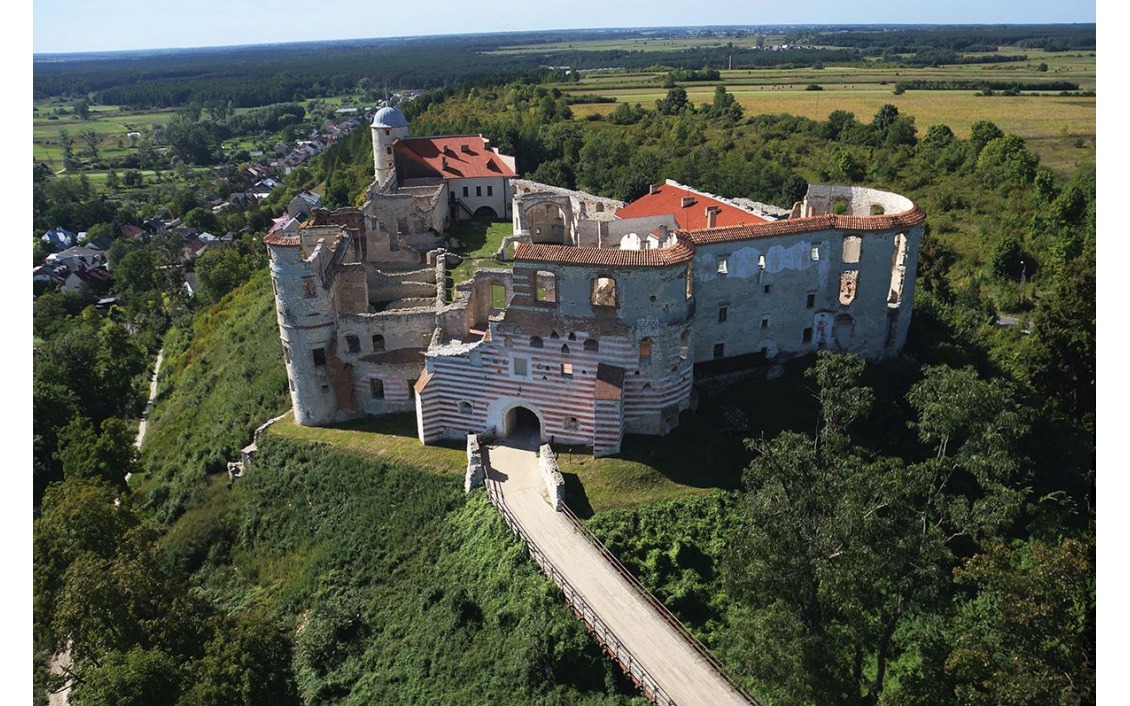 Zamek w Janowcu od strony wschodniej, fot. archiwum UMWL